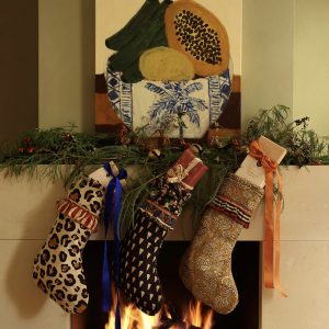 Christmas stocking Leopard